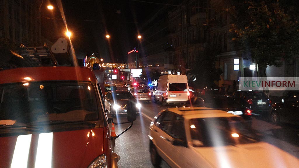 Взрыв в Киеве