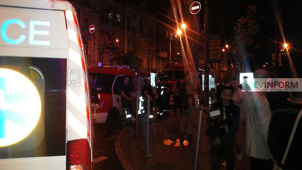 Взрыв в Киеве