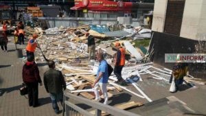 Демонтаж МАФів