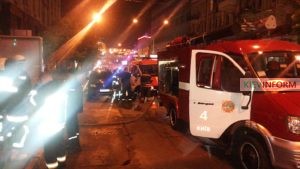 Взрыв в Киеве