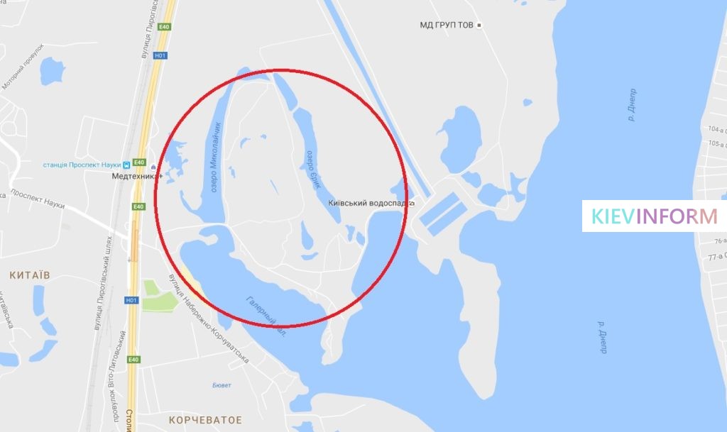 Суд отменил решение Киевсовета об изменении целевого назначения острова Галерный