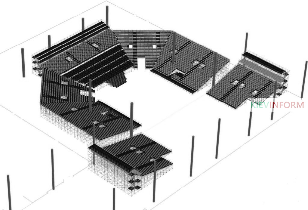 Трибуни для “Євробачення” обійдуться у 24 мільйони