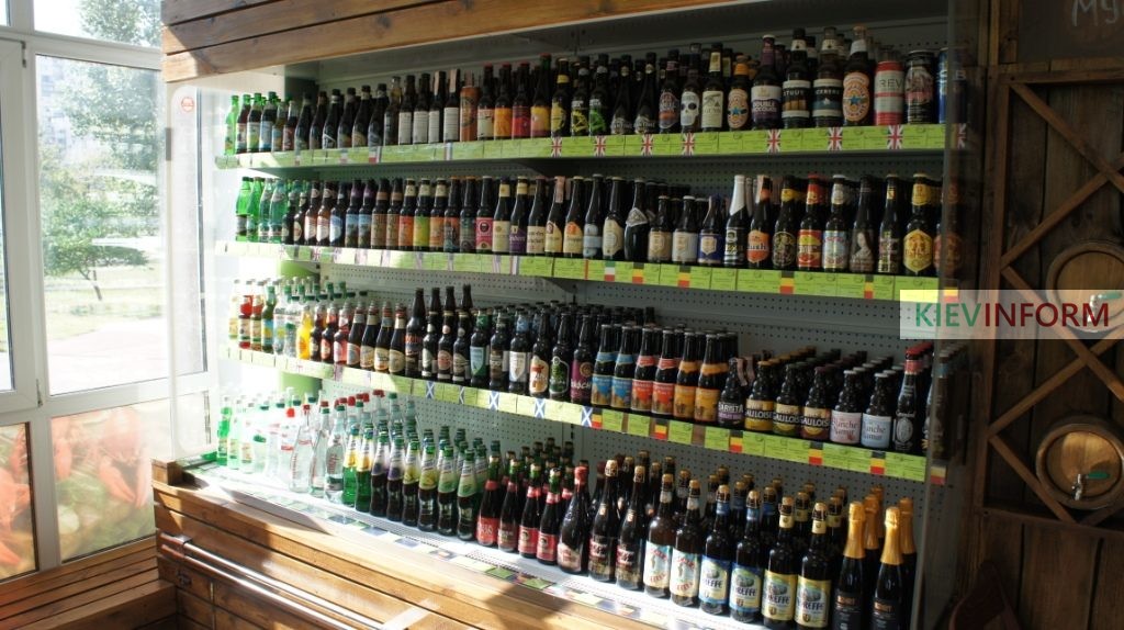 Первый киевский супермаркет пива расширяет свою коллекцию