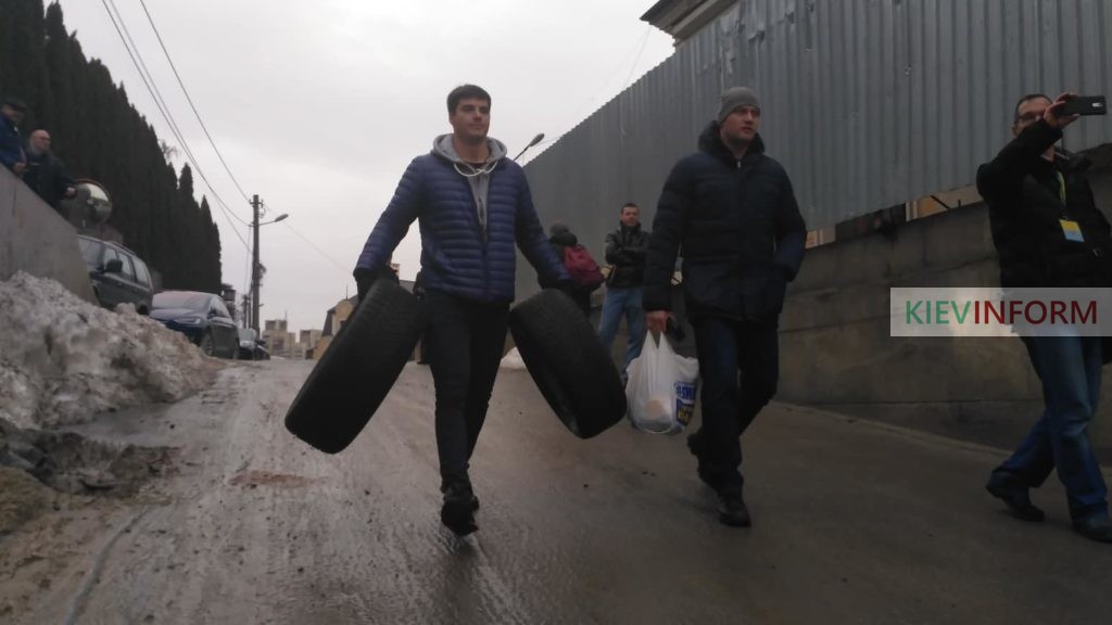 На акції проти незаконної забудови у центрі Києва сталися сутички