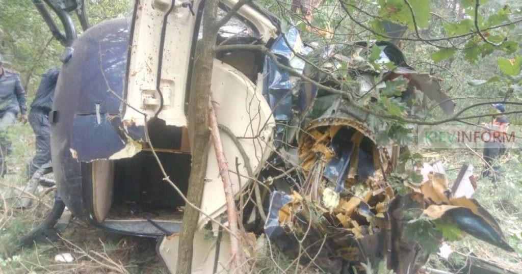 У Києві вертоліт зазнав аварії, є постраждалі