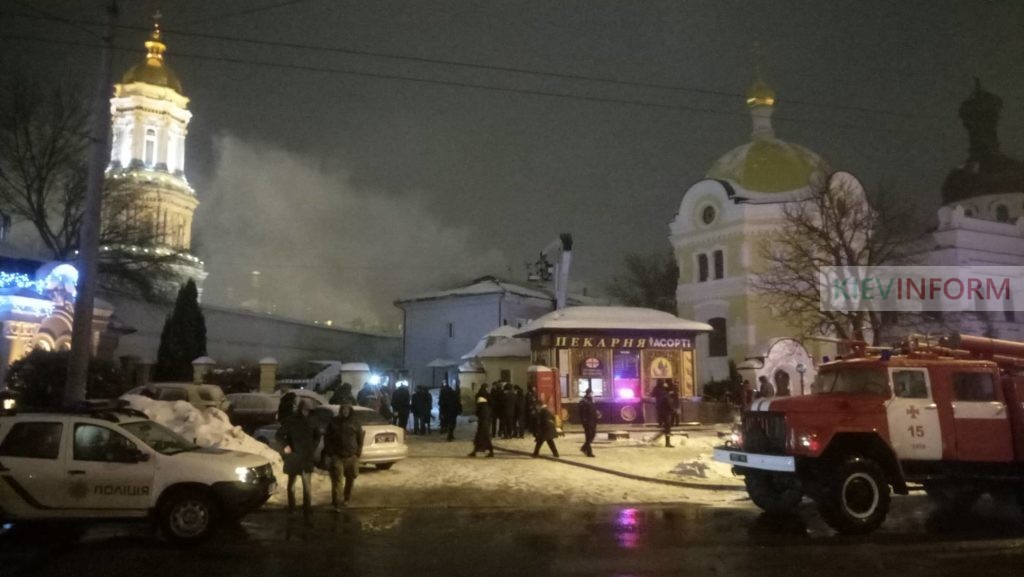 Підпал у Києво-Печерській Лаврі спричинив наркоман-безхатько