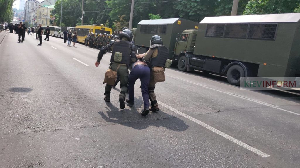 Марш рівності: Поліція заявляє про затримання 9 провокаторів