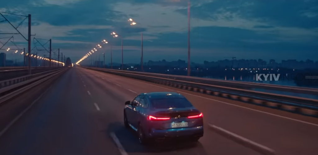 Компанія BMW зняла рекламу у Києві