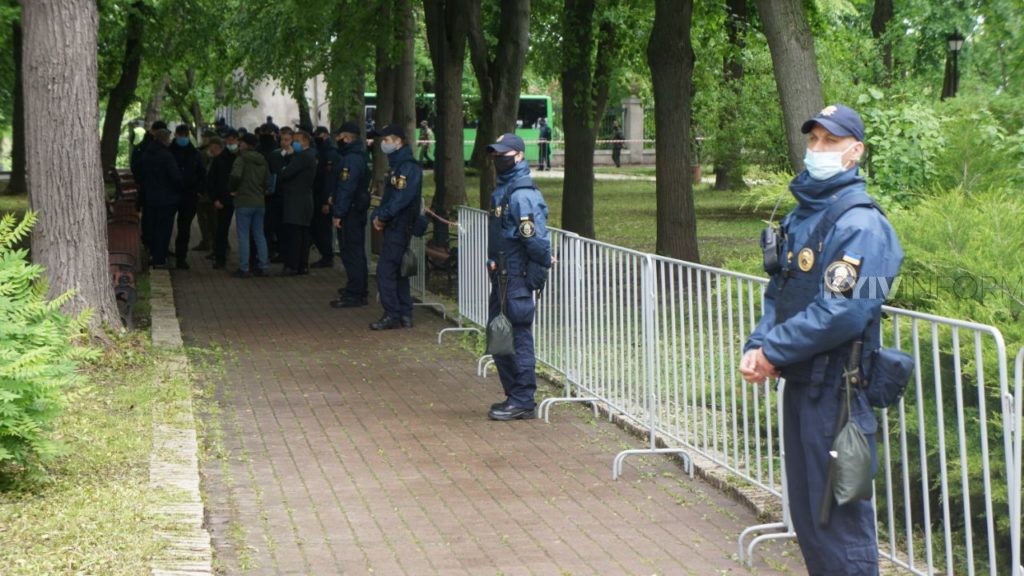 Пресконференція Зеленського: у центрі Києва посилили заходи безпеки