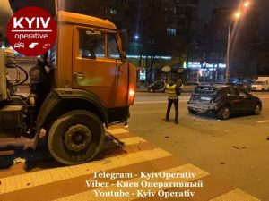 ДТП бетономешкалка