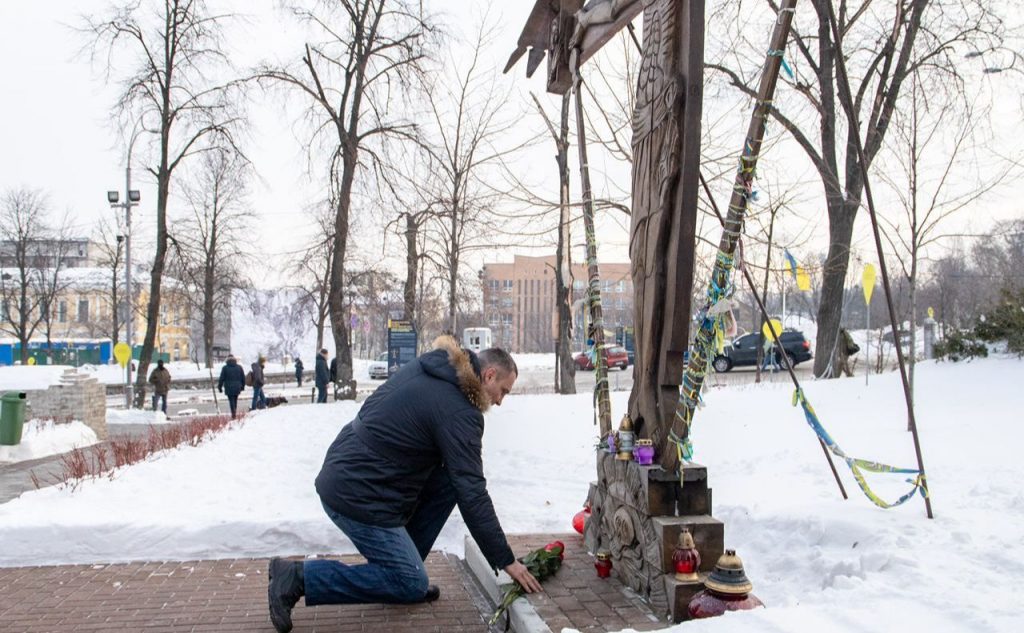 Кличко вшанував пам’ять загиблих на Майдані