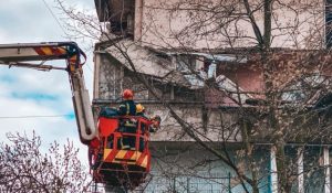 обвал балкону